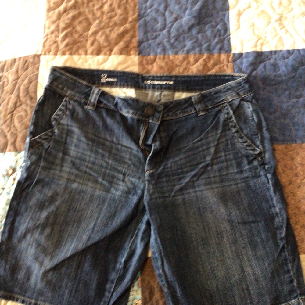 Liz Claiborne jean shorts size 12